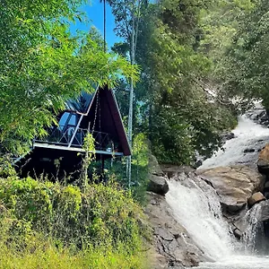  Resort Wetlands Wayanad Pool With Natural Waterfalls